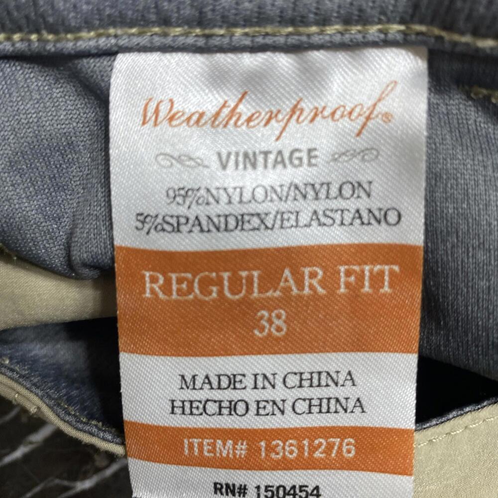 Weatherproof vintage Shorts Mens 38 Lightweight  Beige Quick Dry  Regular Fit - Picture 15 of 15